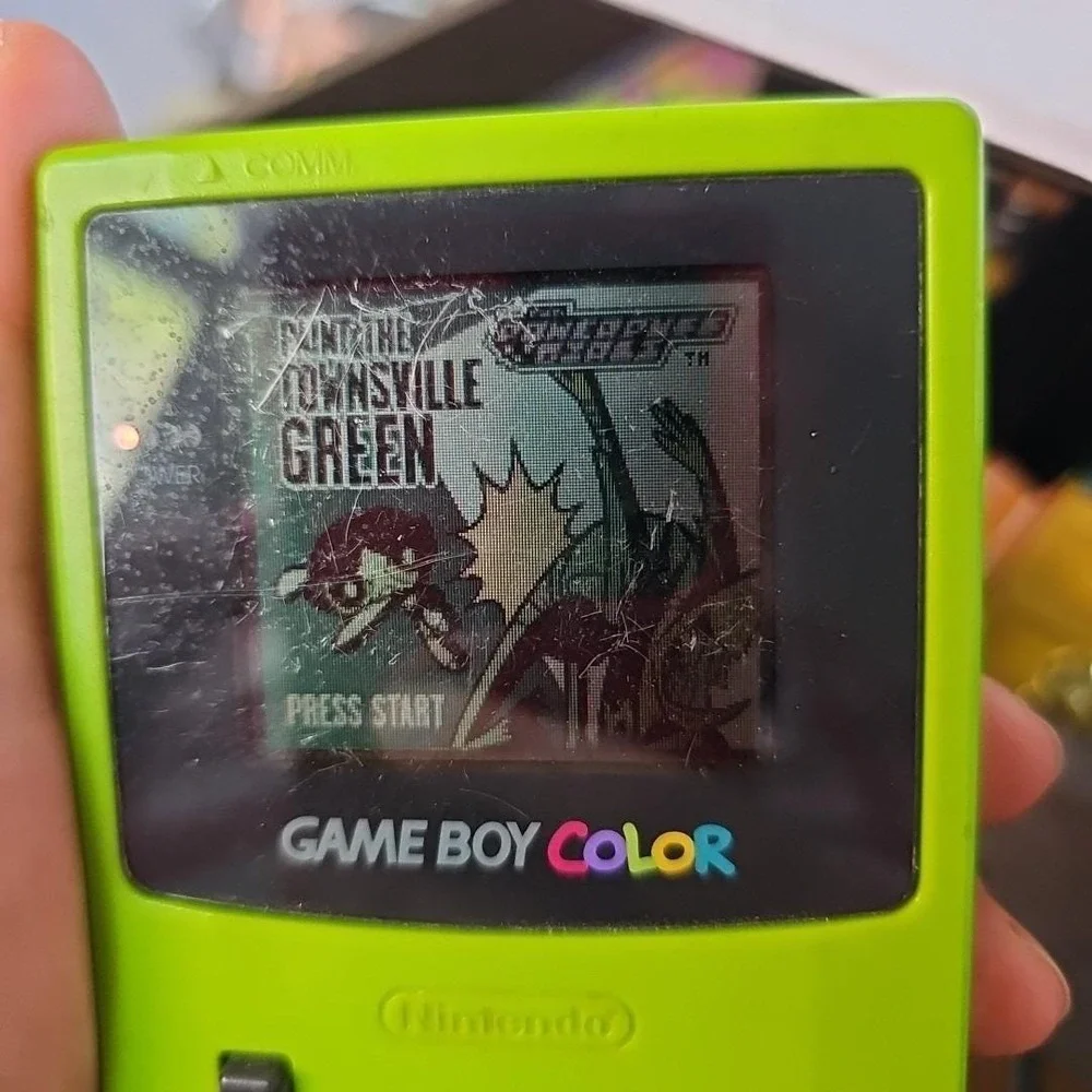 Vtg Nintendo Game Boy Color LOT 3 Pokemon Pikachu Crystal Blue Game Camera WORKS